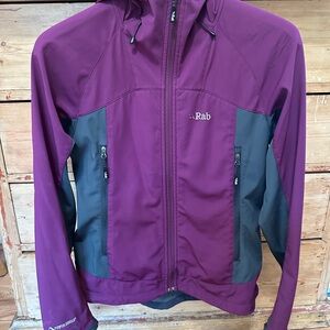 Women's Purple and Gray Jacket